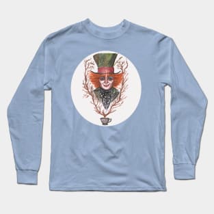 TEA HATTER Long Sleeve T-Shirt